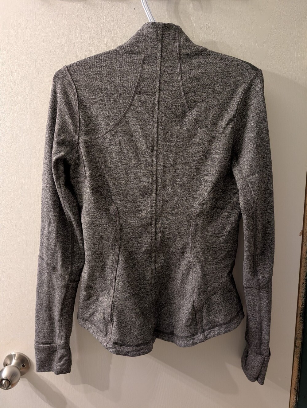 Lululemon Define Jacket, Heathered Grey, Size 8 - Picture 4 of 7